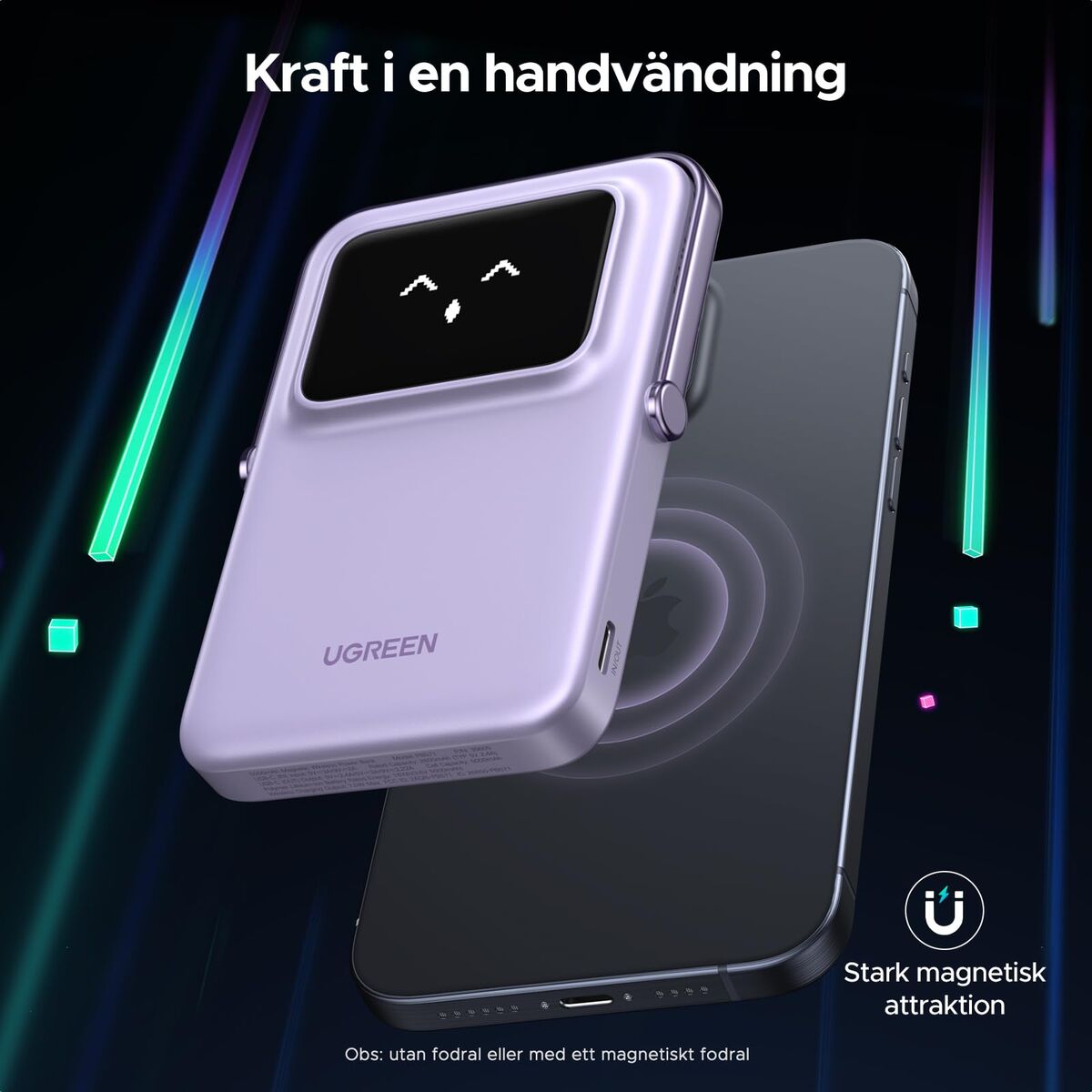 Powerbank Ugreen 35606 Purple 5000 mAh