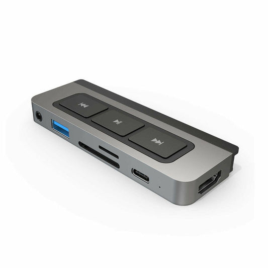 USB Hub Hyper HD449 Grey Silver