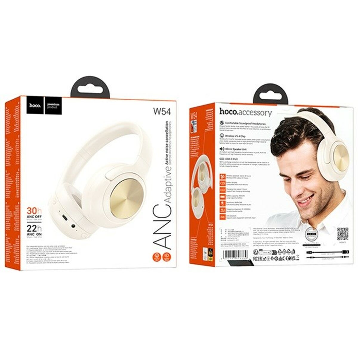 Wireless Headphones Hoco W54