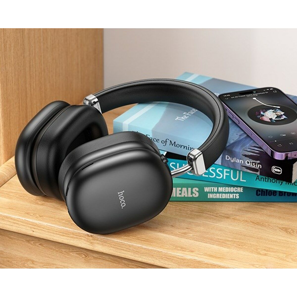Wireless Headphones Hoco W35 Max Auspicious Black