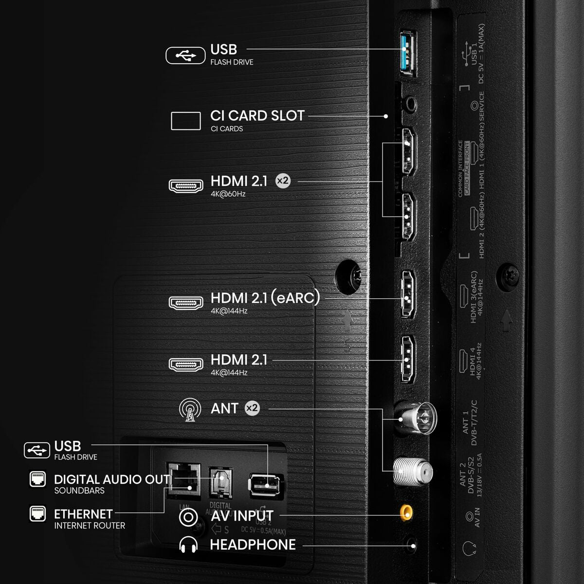 Smart TV Hisense 85U7NQ 4K Ultra HD LED 85"
