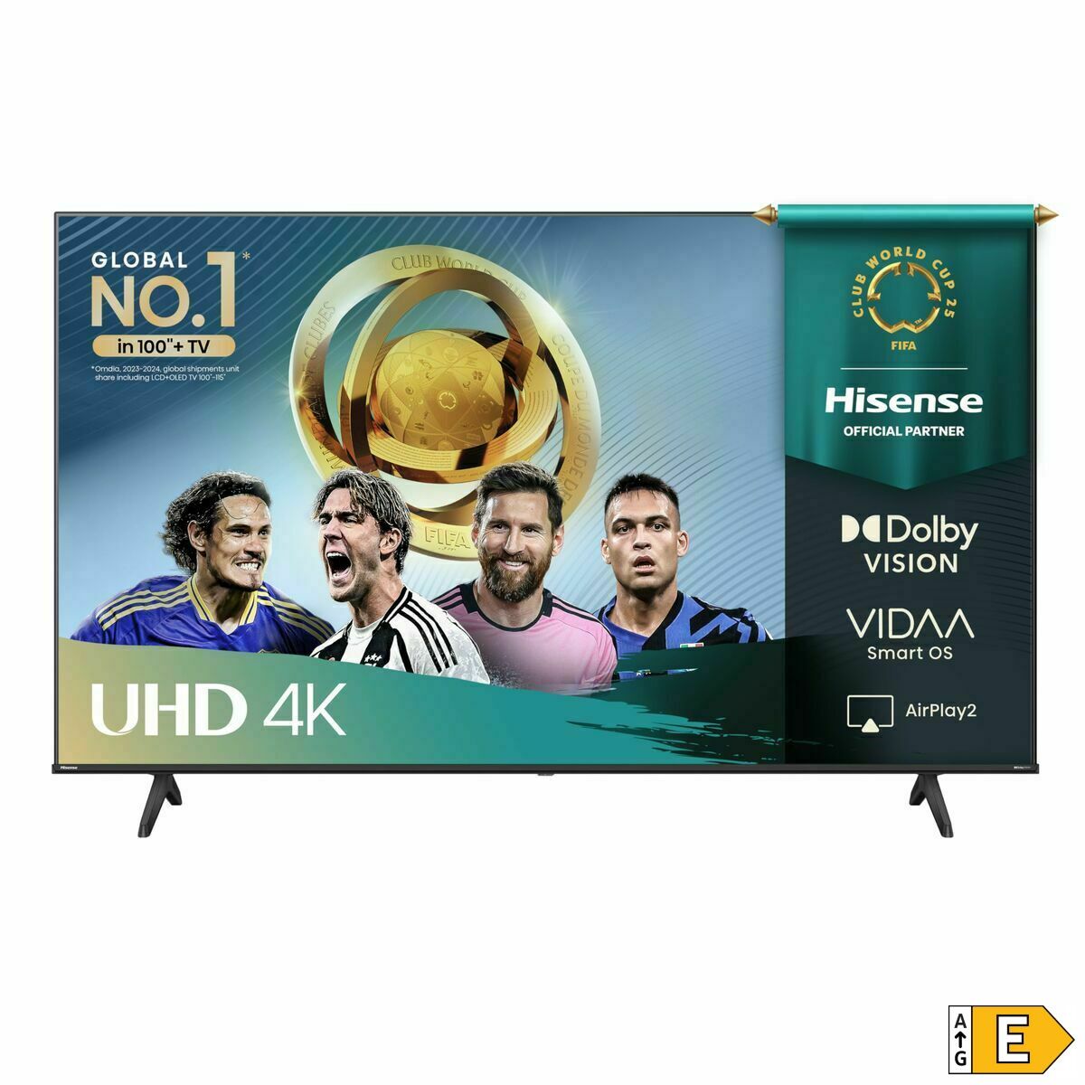 Smart TV Hisense 55A6Q        55 55" 4K Ultra HD LED HDR D-LED