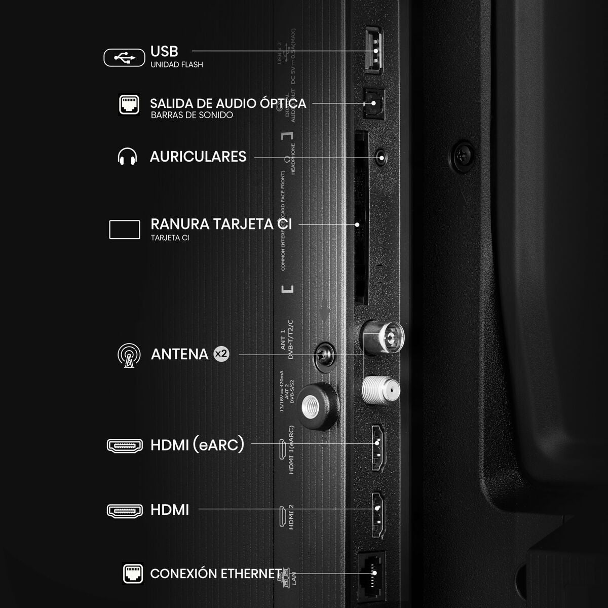 Smart TV Hisense 40A4Q        40 Full HD DLED 40"
