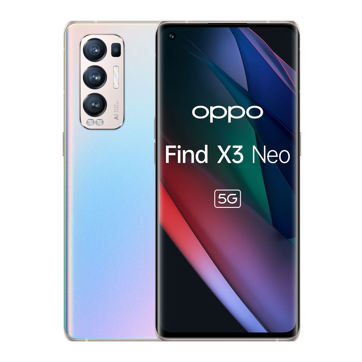 Smartphone Oppo Find X3 Neo 6,55" Snapdragon 865 12 GB RAM 256 GB Black Silver
