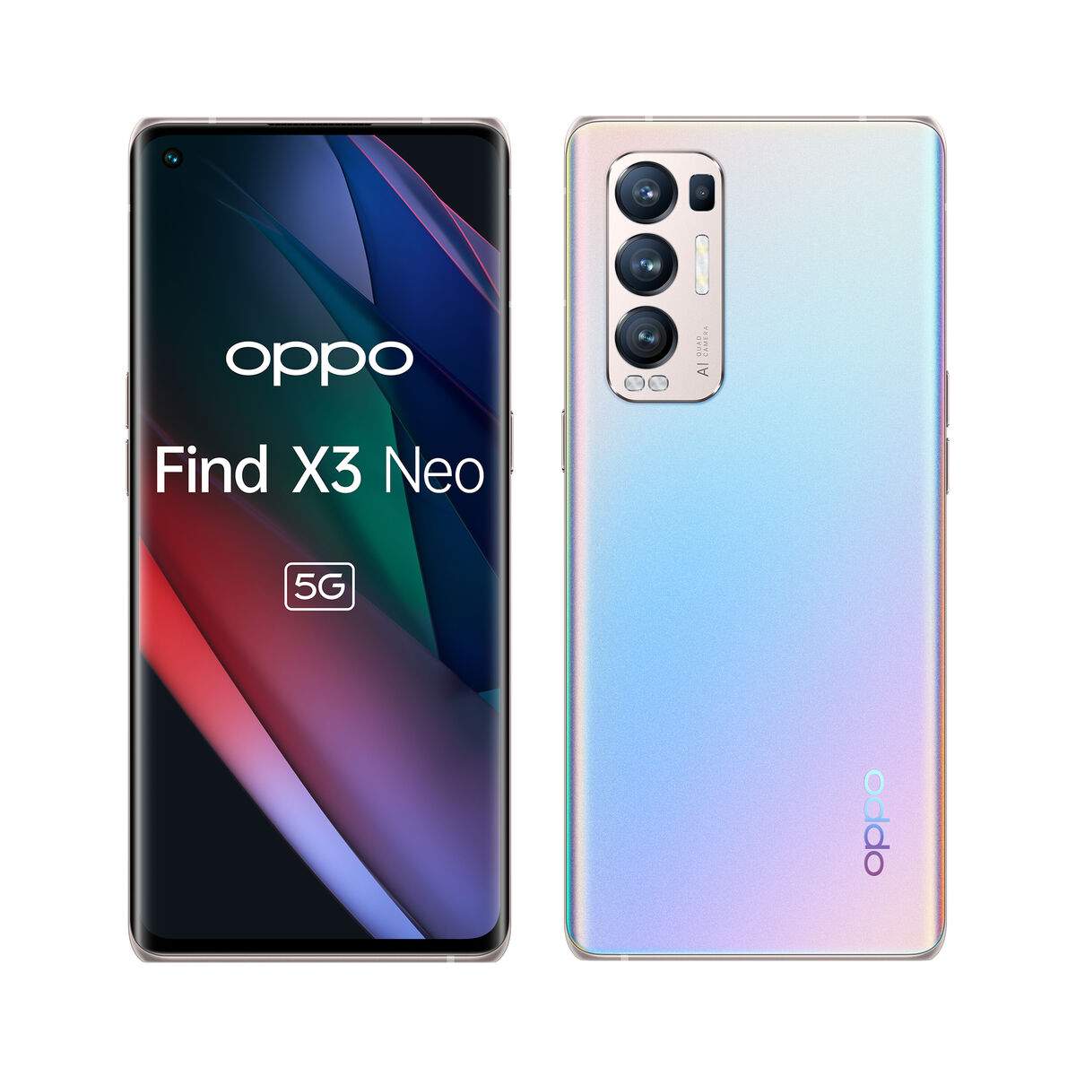 Smartphone Oppo Find X3 Neo 6,55" Snapdragon 865 12 GB RAM 256 GB Black Silver