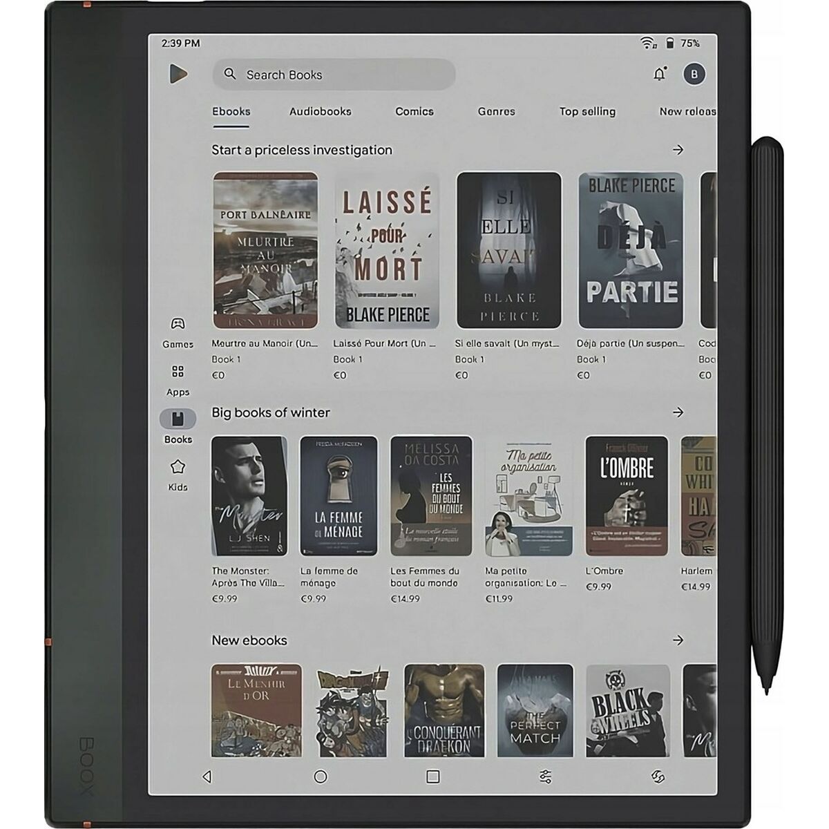 EBook Onyx Boox Note Air 4 C Black Grey 64 GB 10,3"