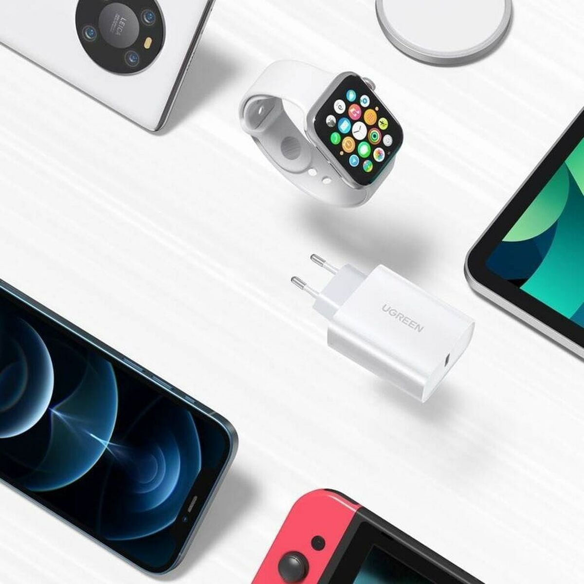 Wall Charger Ugreen 6957303864508 White 20 W