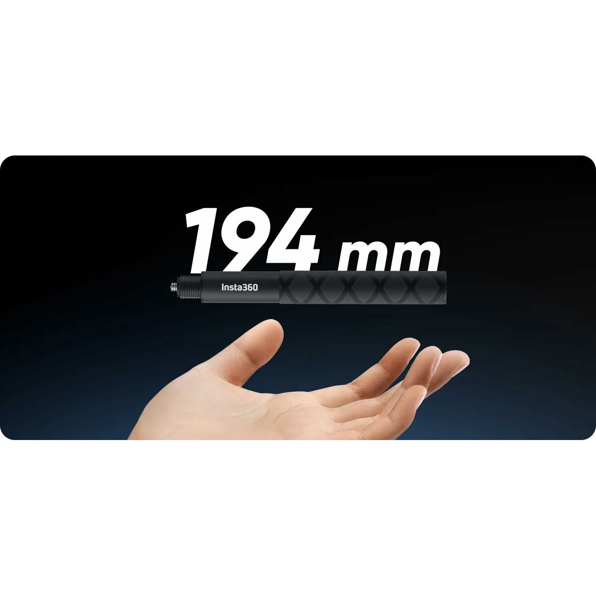 Universal Remote Control Insta360 CINSCAVG Black