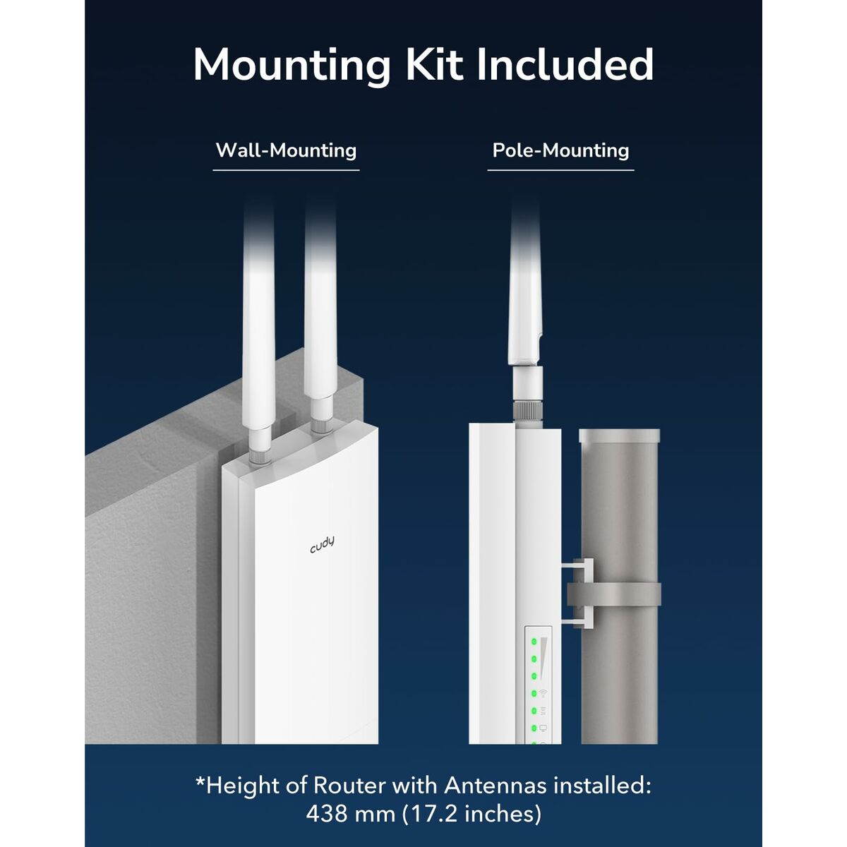 Access point Cudy AP1300 Outdoor White
