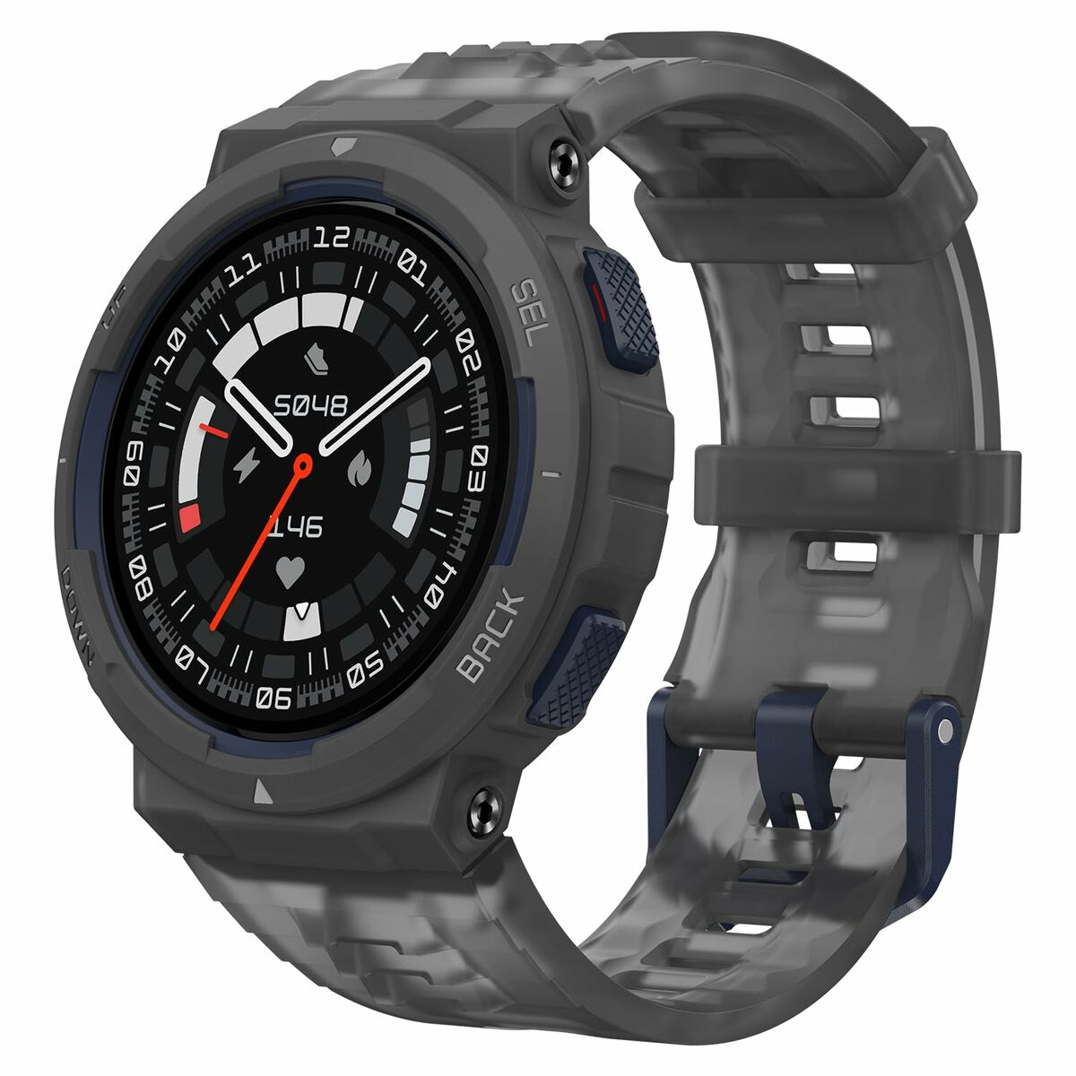 Smartwatch Amazfit Active Edge Black Grey 1,75" 46 mm