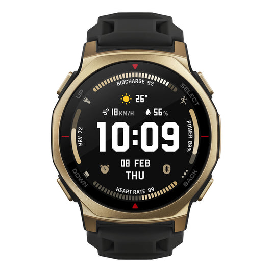 Smartwatch Amazfit W2548GL1N Black Golden Ø 44 mm