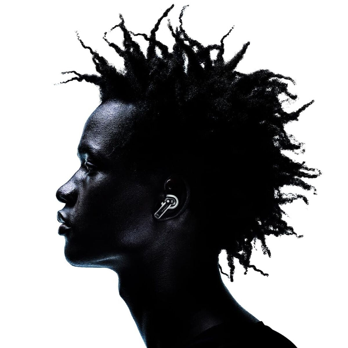 Headphones with Microphone Nothing A10600061 Black Transparent