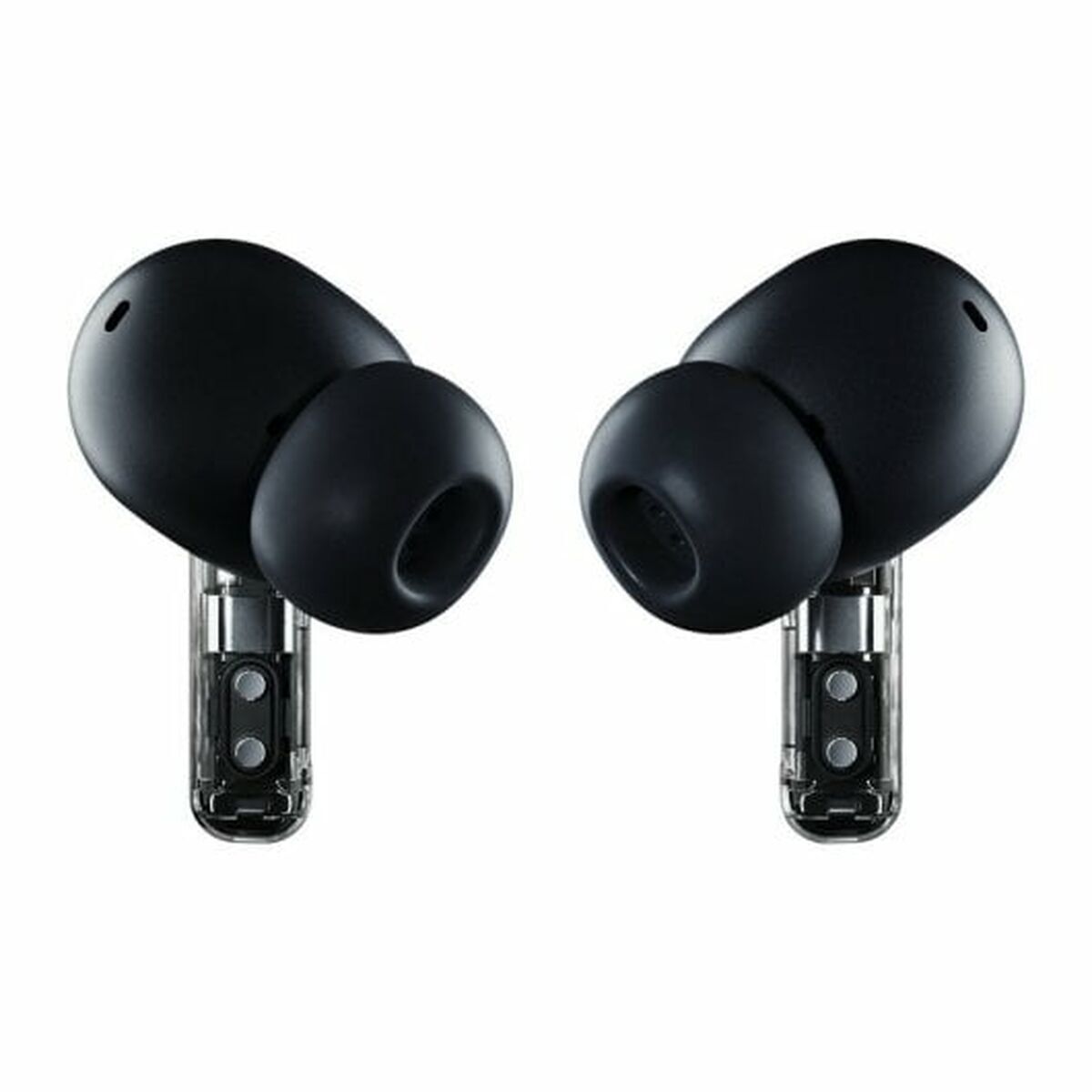 Headphones with Microphone Nothing A0052655 Black Transparent