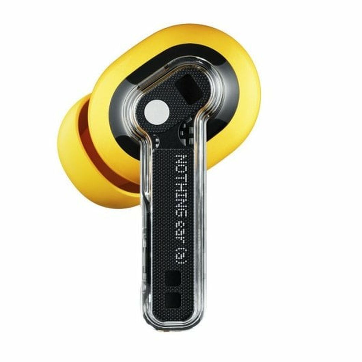 Headphones with Microphone Nothing A10600065 Yellow Transparent