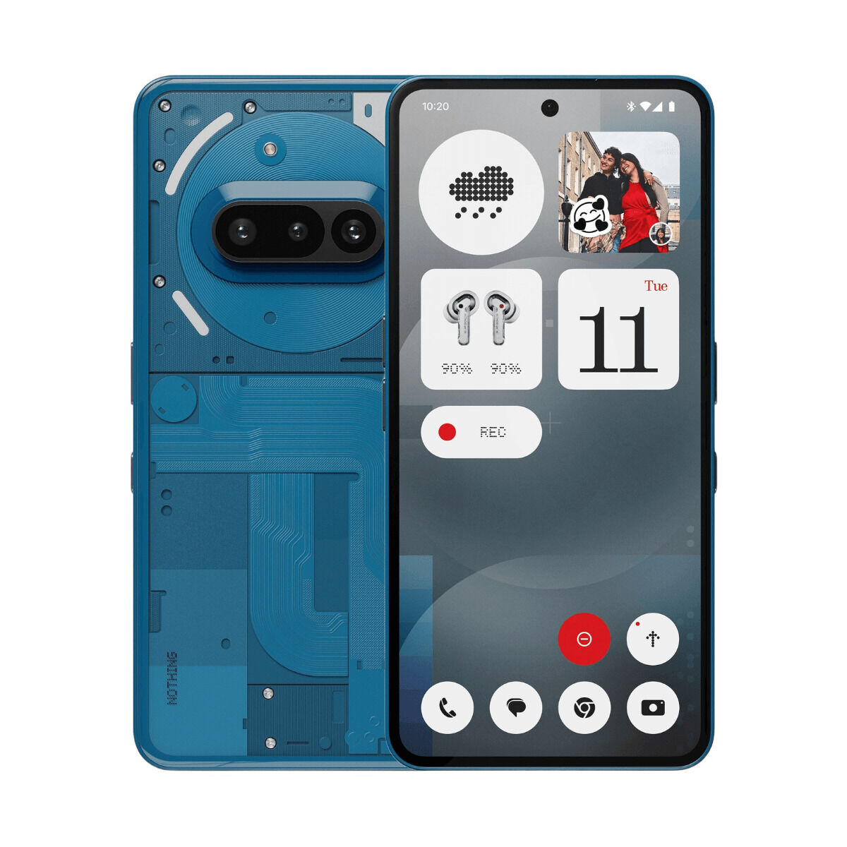 Smartphone Nothing A059 6,77" Octa Core 12 GB RAM 256 GB Blue