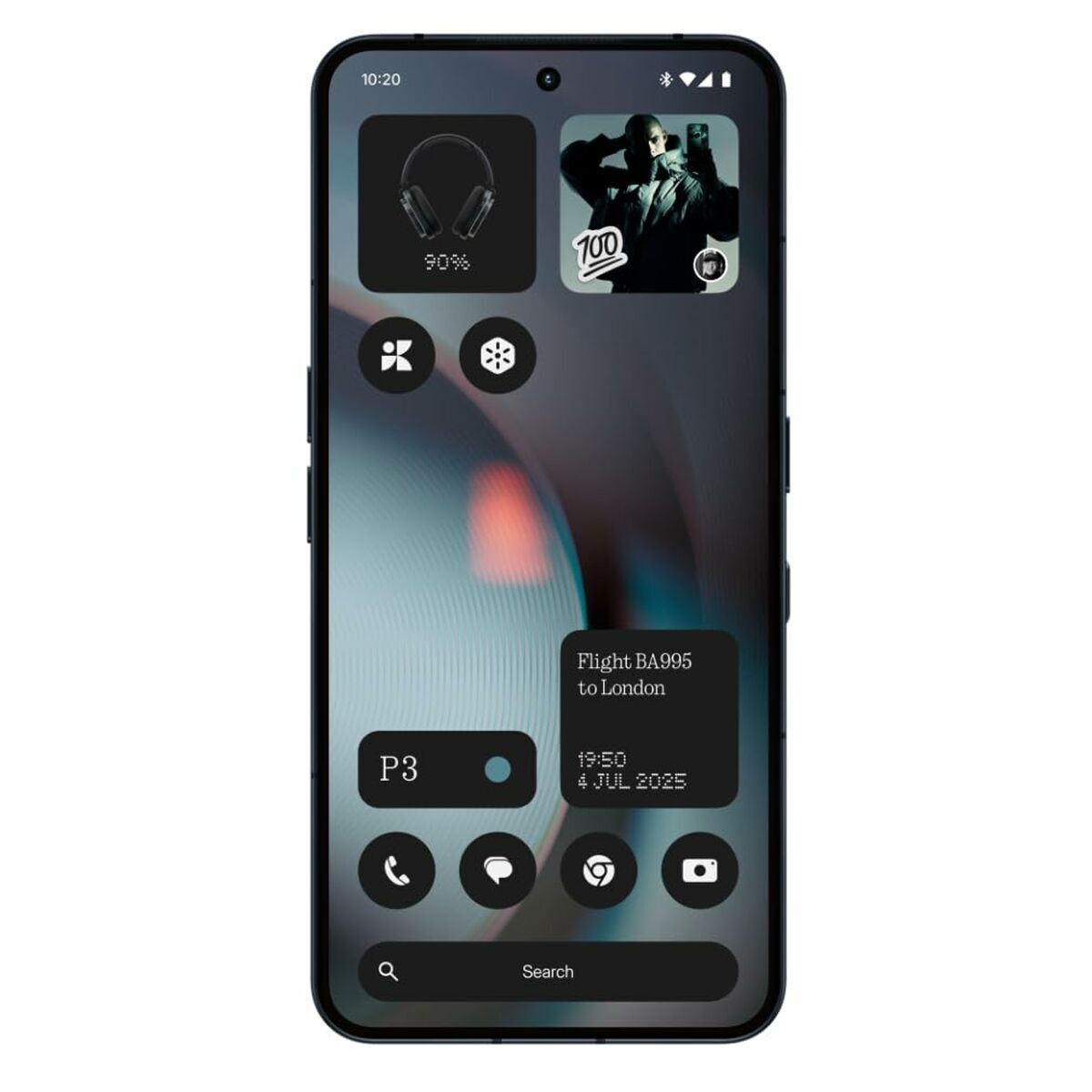 Smartphone Nothing PHONE 3 FLAGSHIP 6,67" 12 GB RAM 256 GB Black