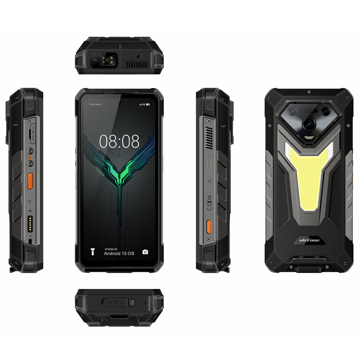 Smartphone Ulefone ARMOR 34 PRO 16 GB 512 GB Black 6,78" Mediatek Dimensity 6100+