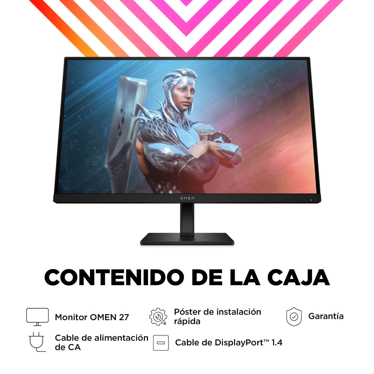 Gaming Monitor HP 780F9E9#ABB Full HD 27"
