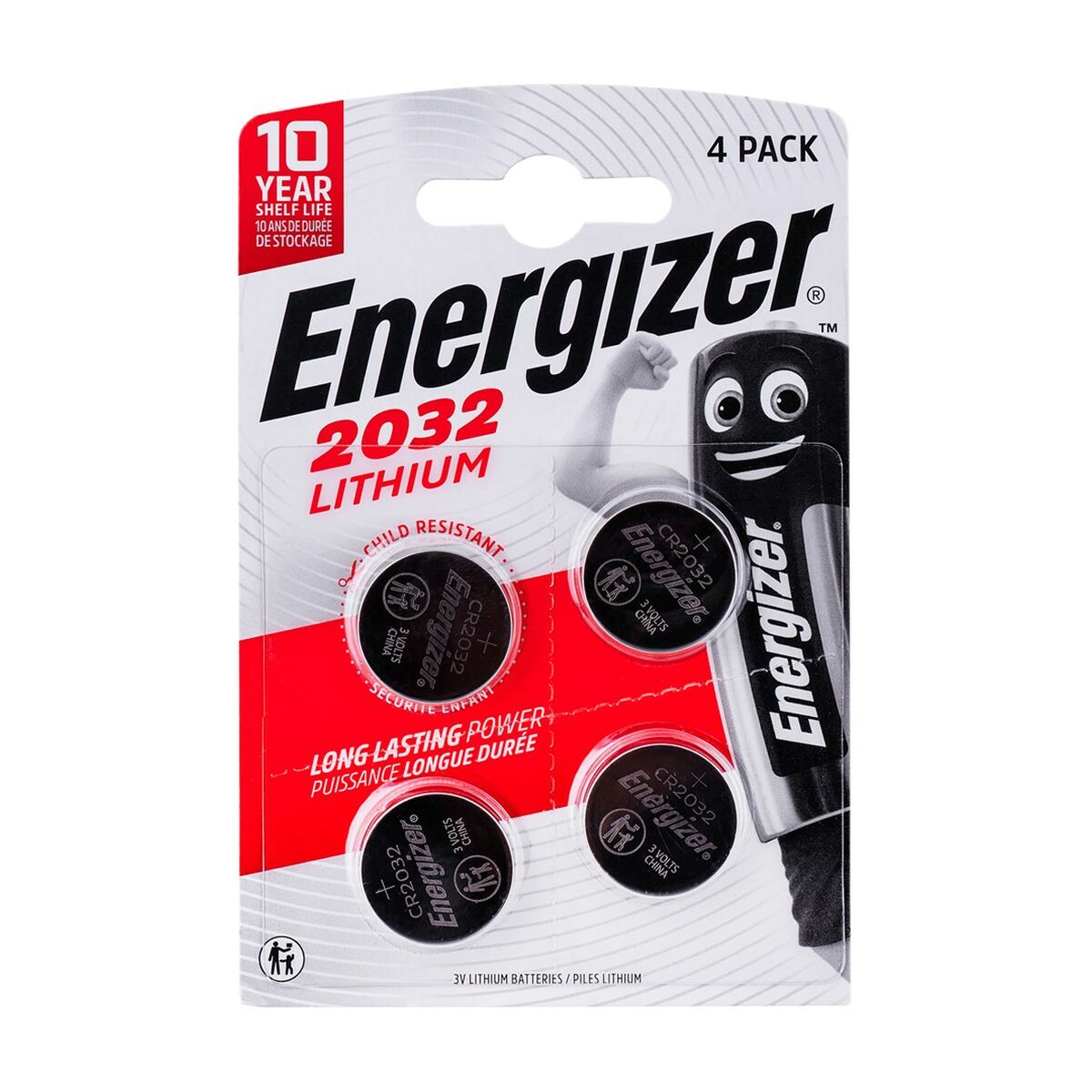 Lithium Battery Energizer 450362 3 V (4 Units)