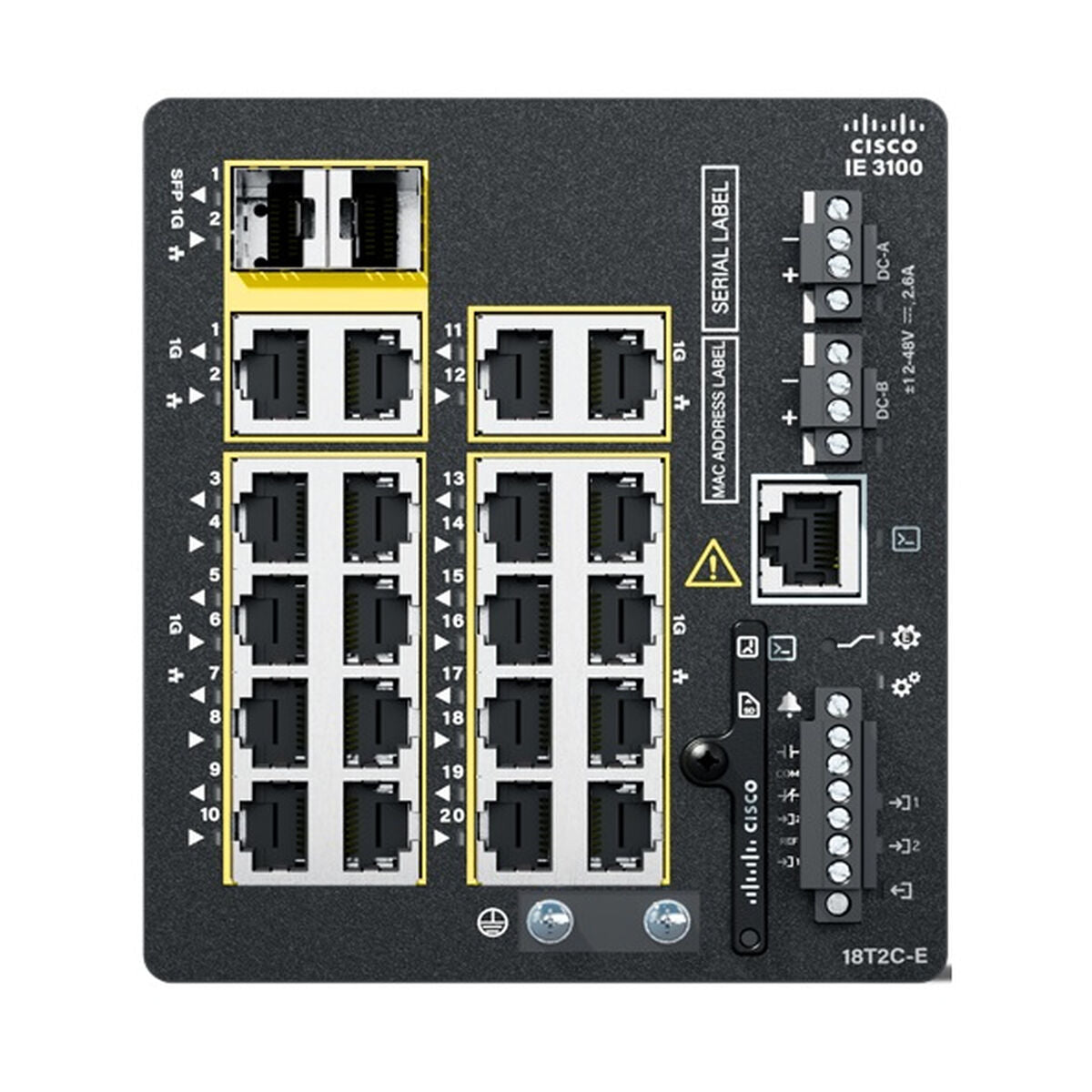 Switch CISCO IE-3100-18T2C-E