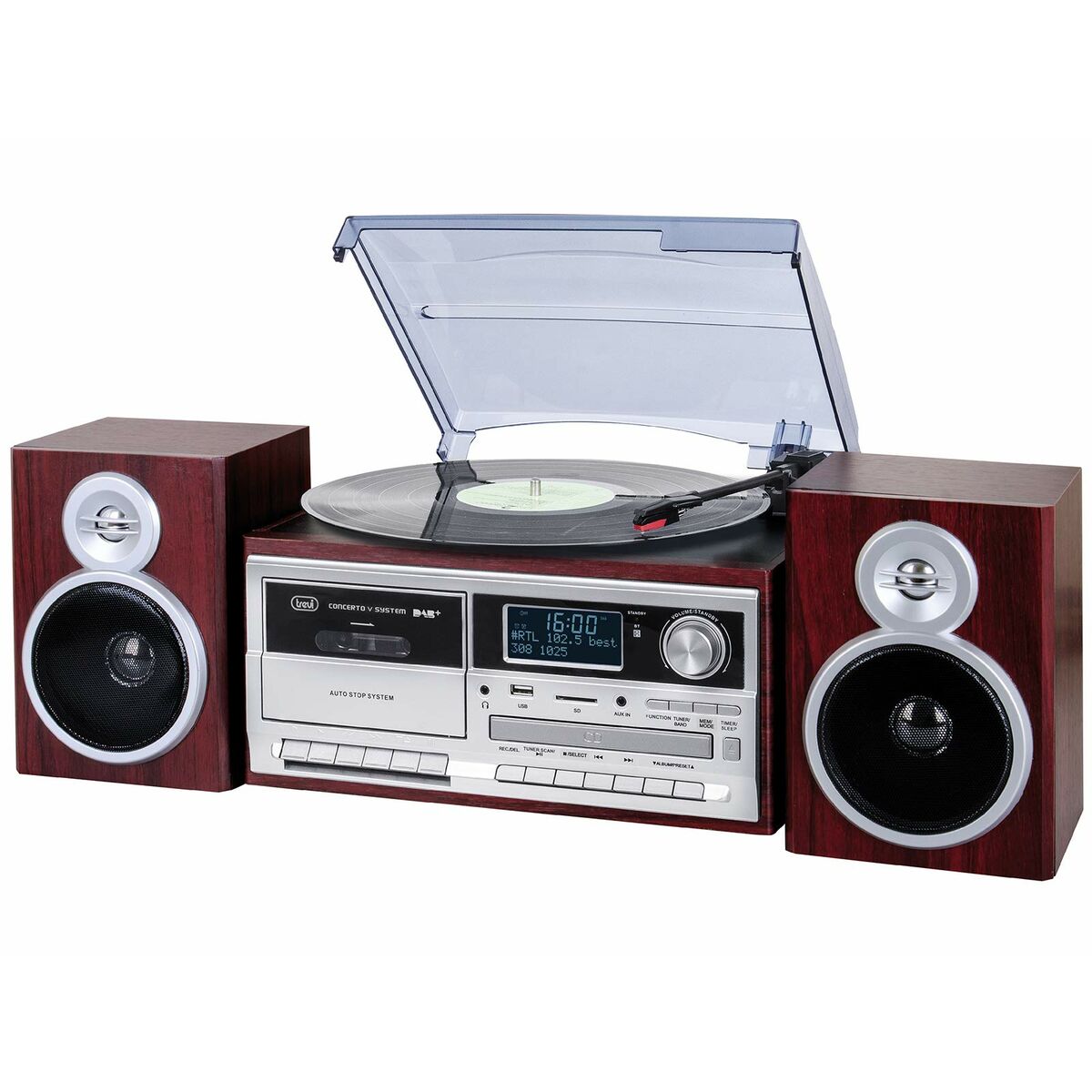 Record Player Trevi 0T107230 Wood