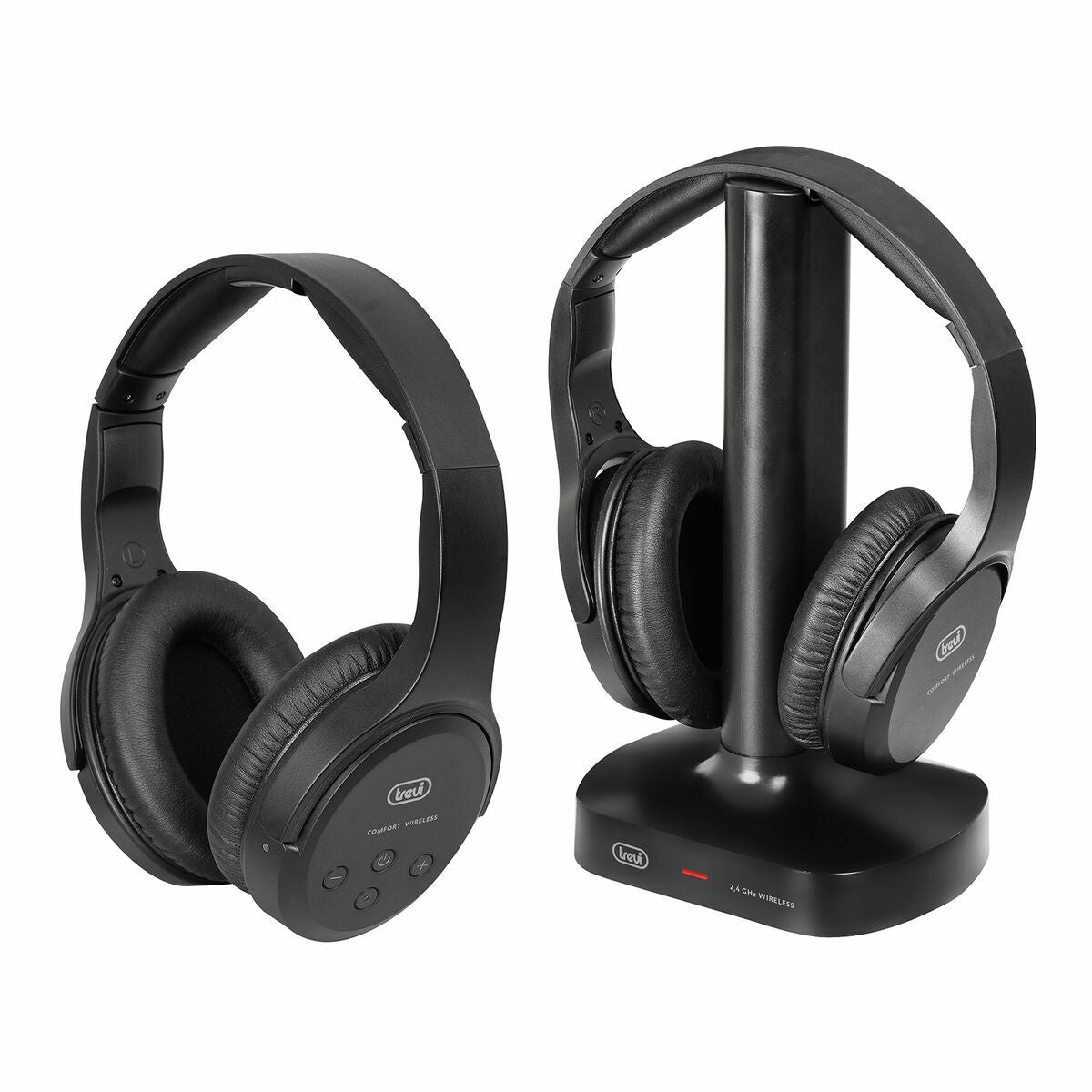 Wireless Headphones Trevi FRS 1580 TW Black