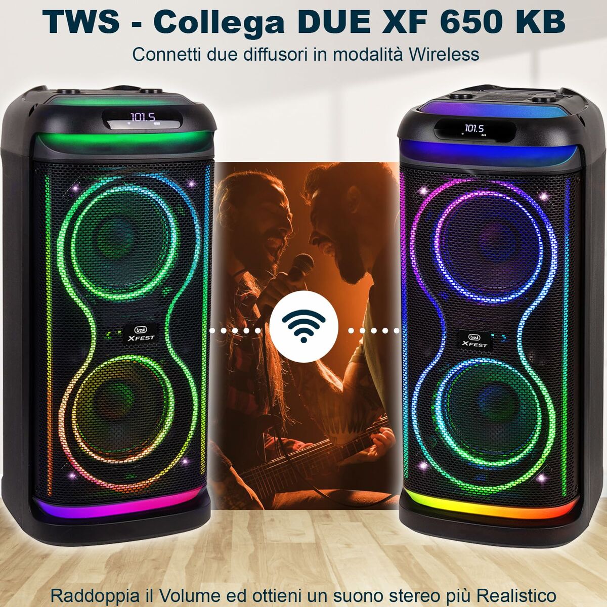 Portable Speaker Trevi Trevi XF 650 KB