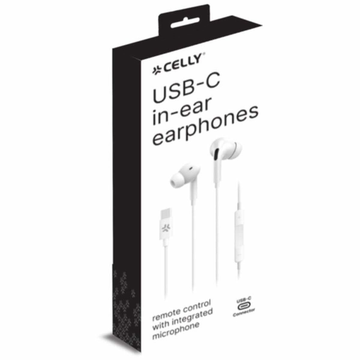 Headphones Celly UP1200TYPECWH White