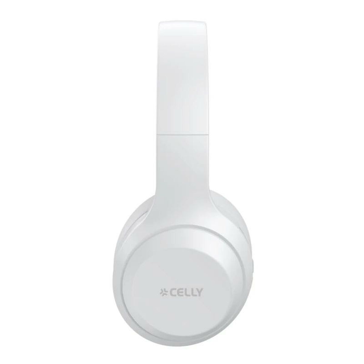 Wireless Headphones Celly WAVEBEATWH White