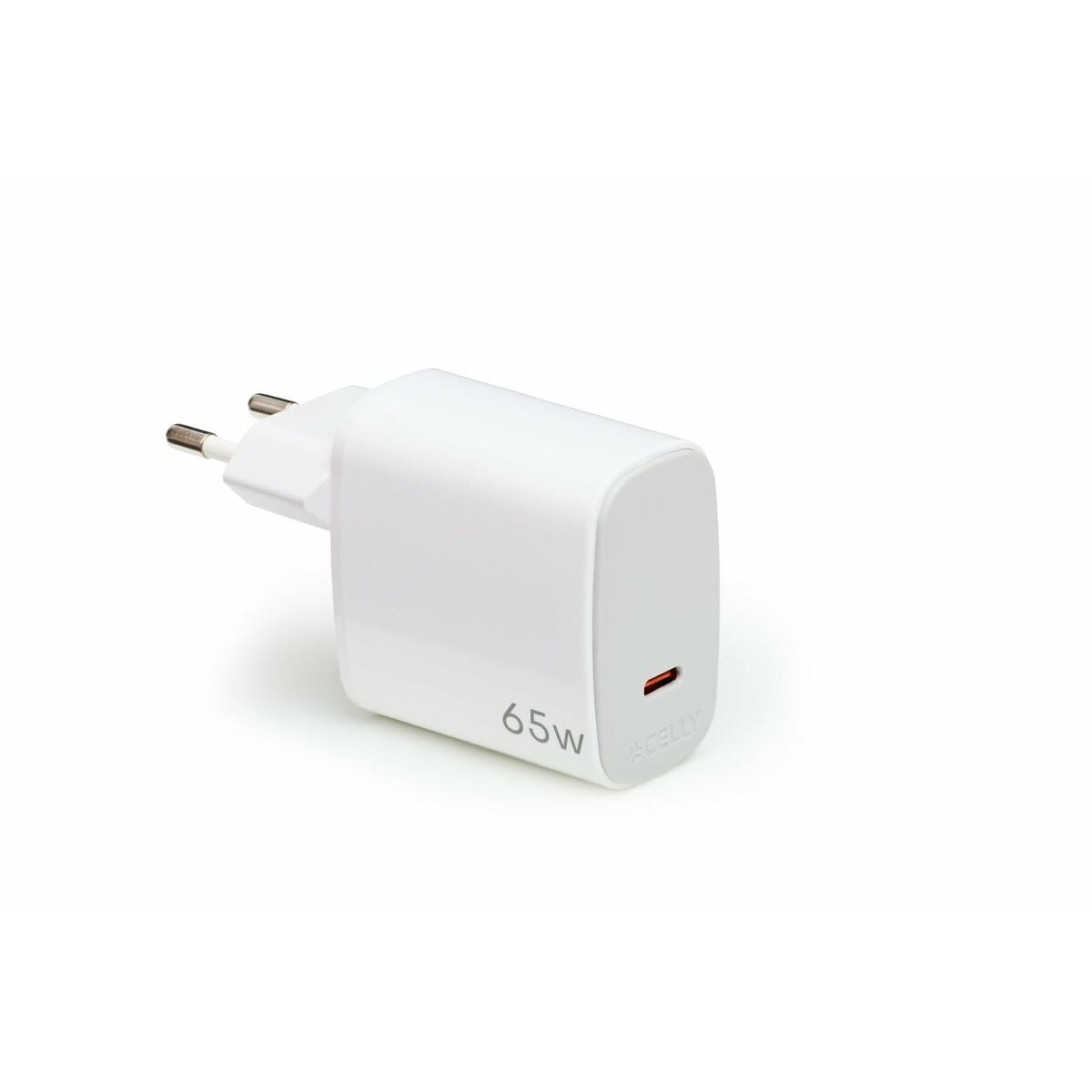 Wall Charger Celly UPTC1USBC65WCTC White