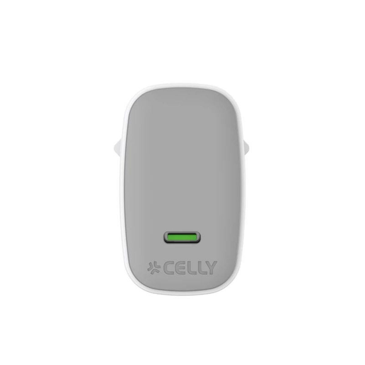 Wall Charger Celly UPTC1USBC65WCTC White