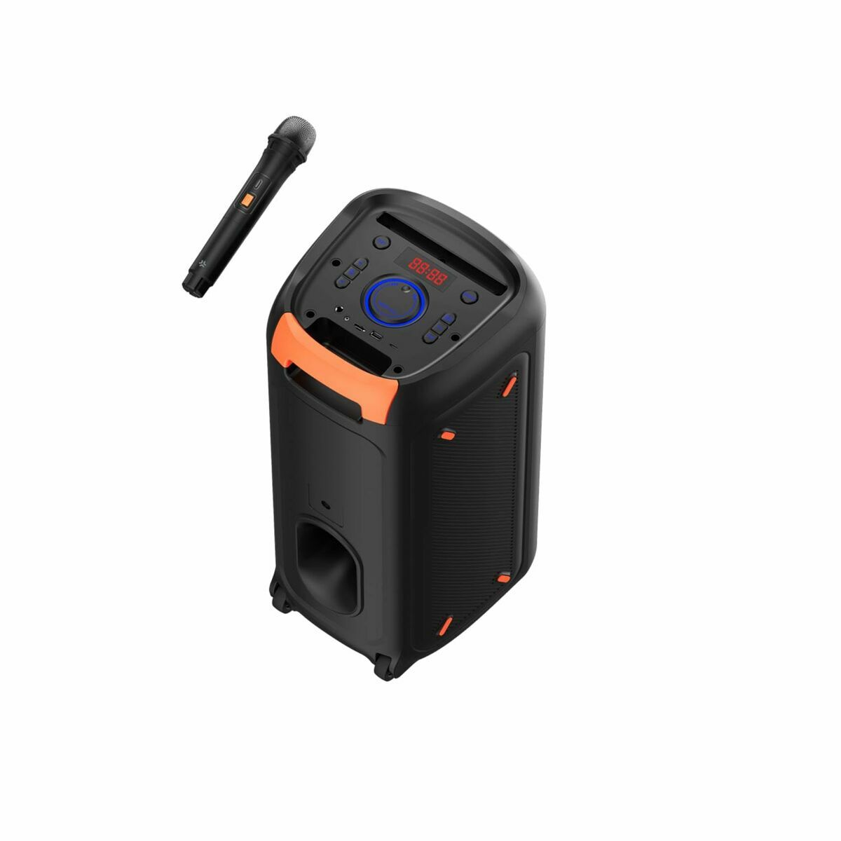 Portable Bluetooth Speakers Celly PARTYSPEAKERWLM Black 4 W