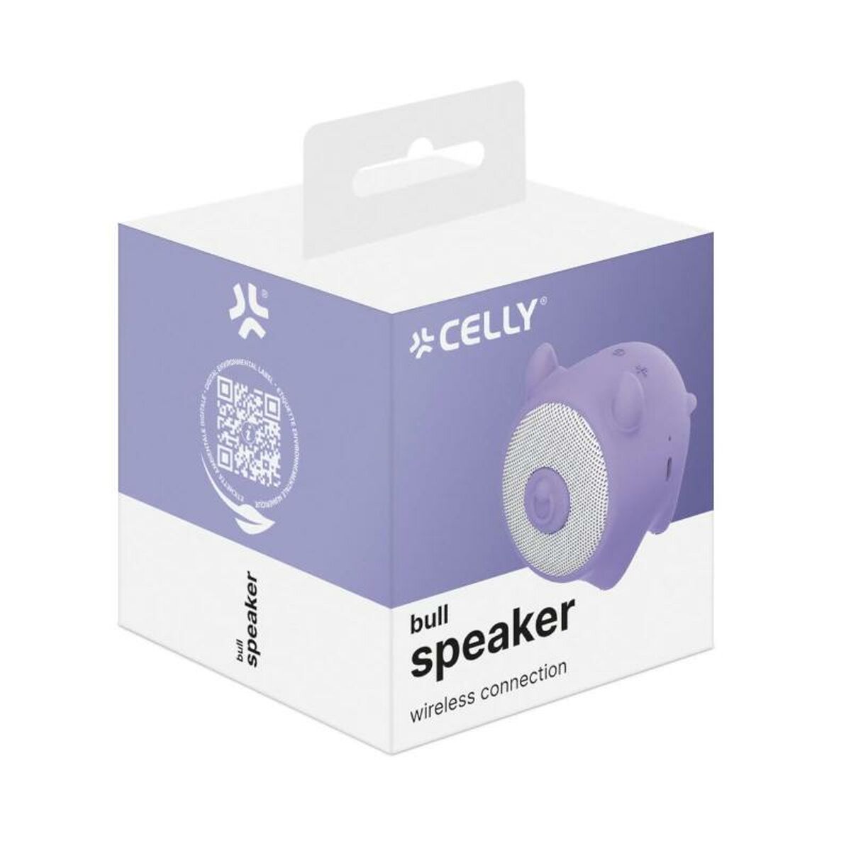 USB Cable Celly WSBULL Violet 3 W