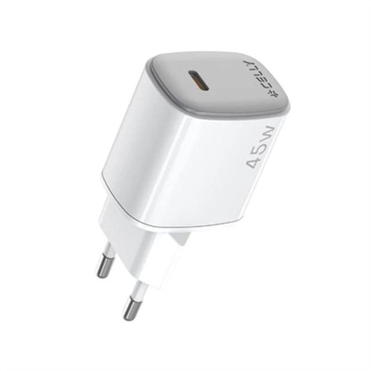Wall Charger Celly UPTC1USBC45WWH