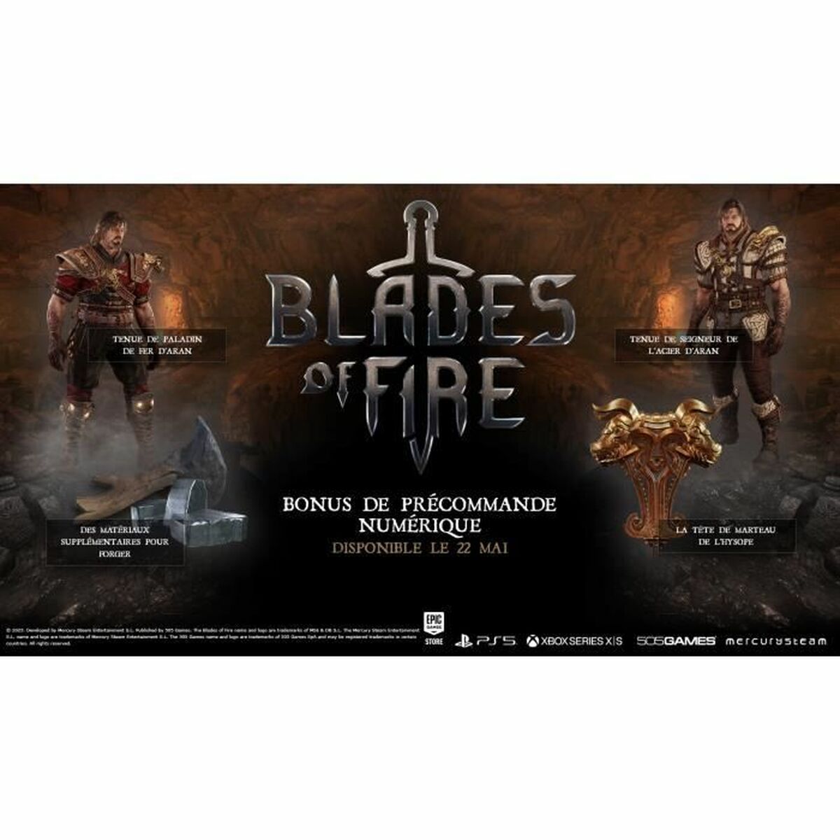 Xbox Series X Video Game Just For Games Blades of Fire - Edición Día Uno
