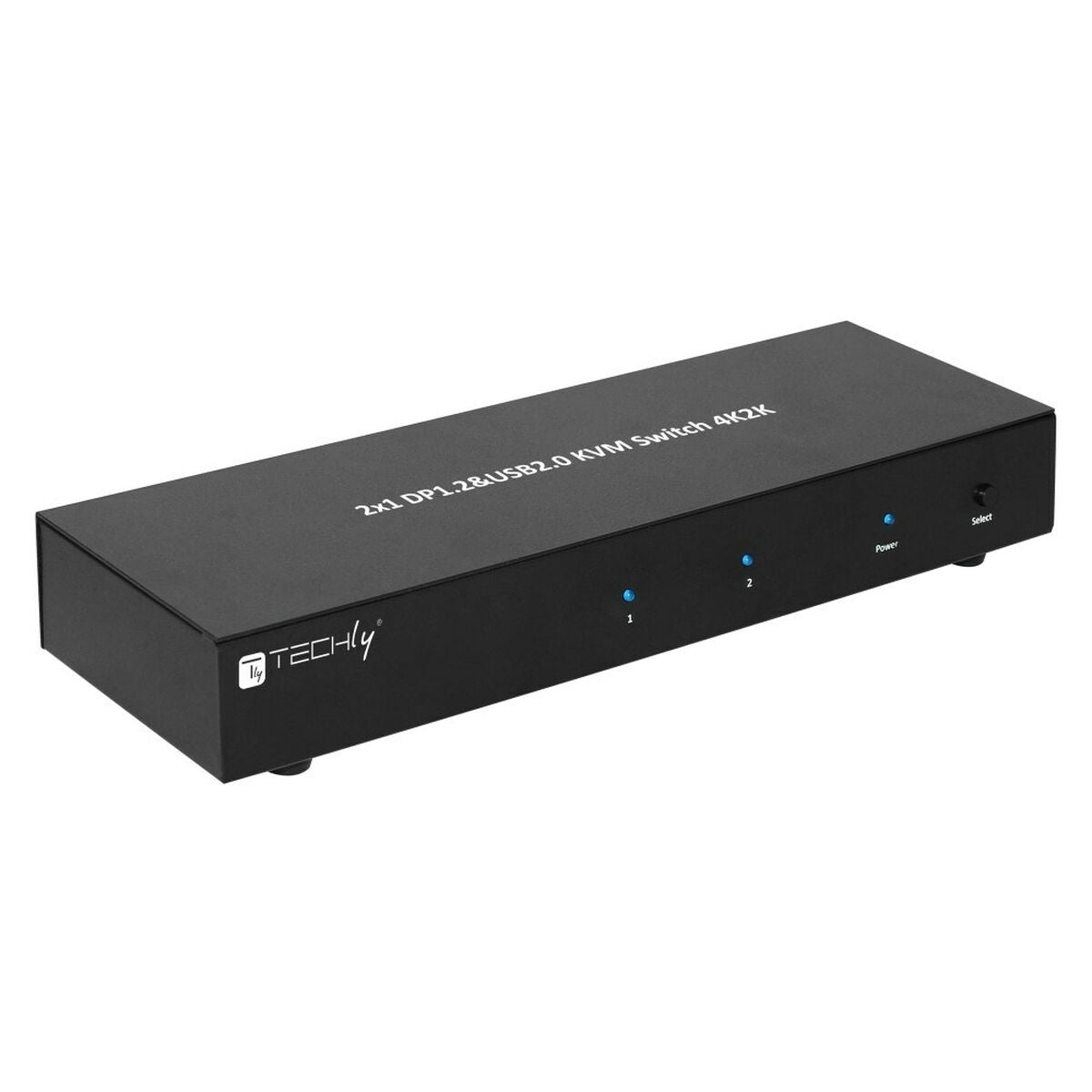 KVM switch Techly DP-KVM2
