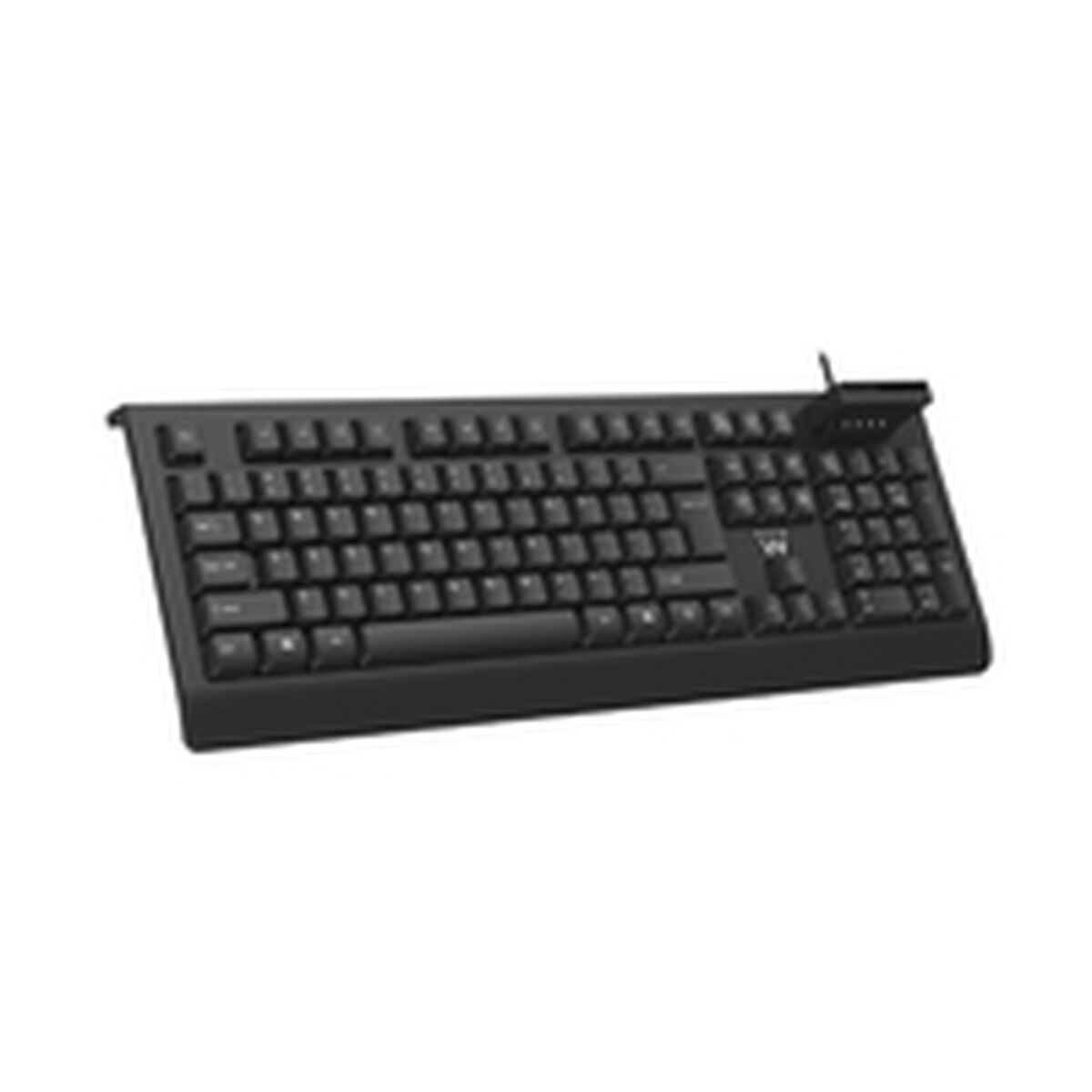 Keyboard VARIOS EW3286 Black Spanish Qwerty QWERTY