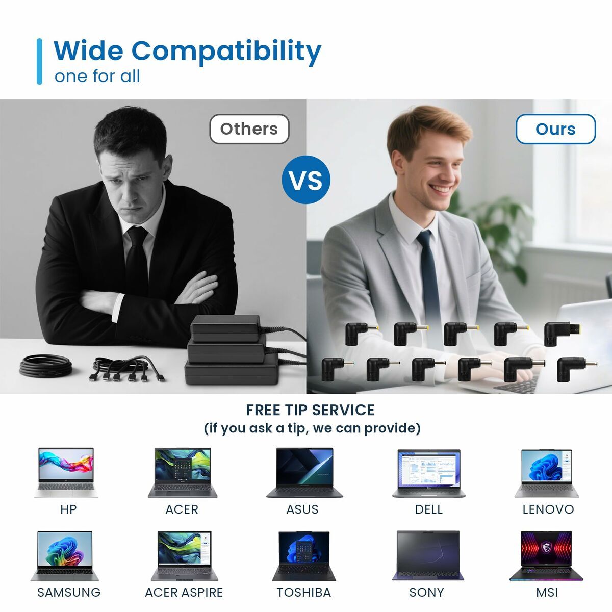 Laptop Charger Ewent ew3969 90 W