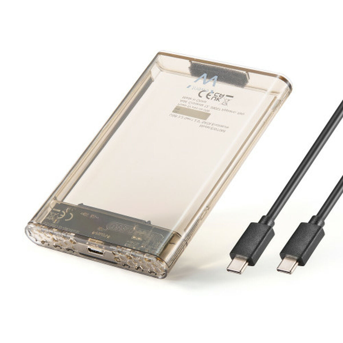 External Hard Drive Ewent ew7068 Transparent 2,5"