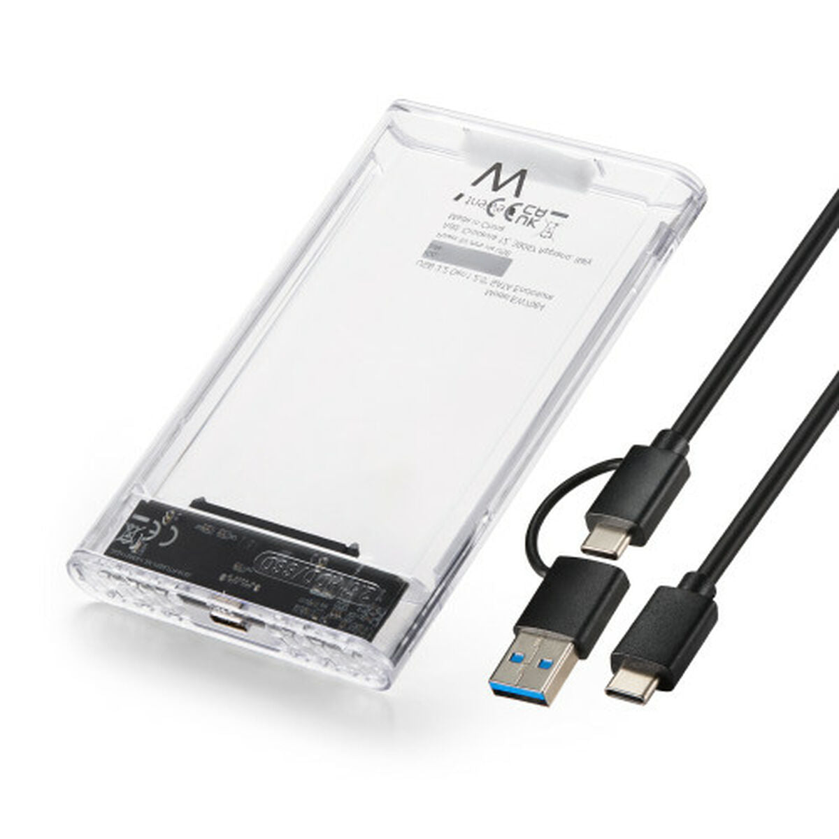 External Hard Drive Ewent EW7064 Transparent