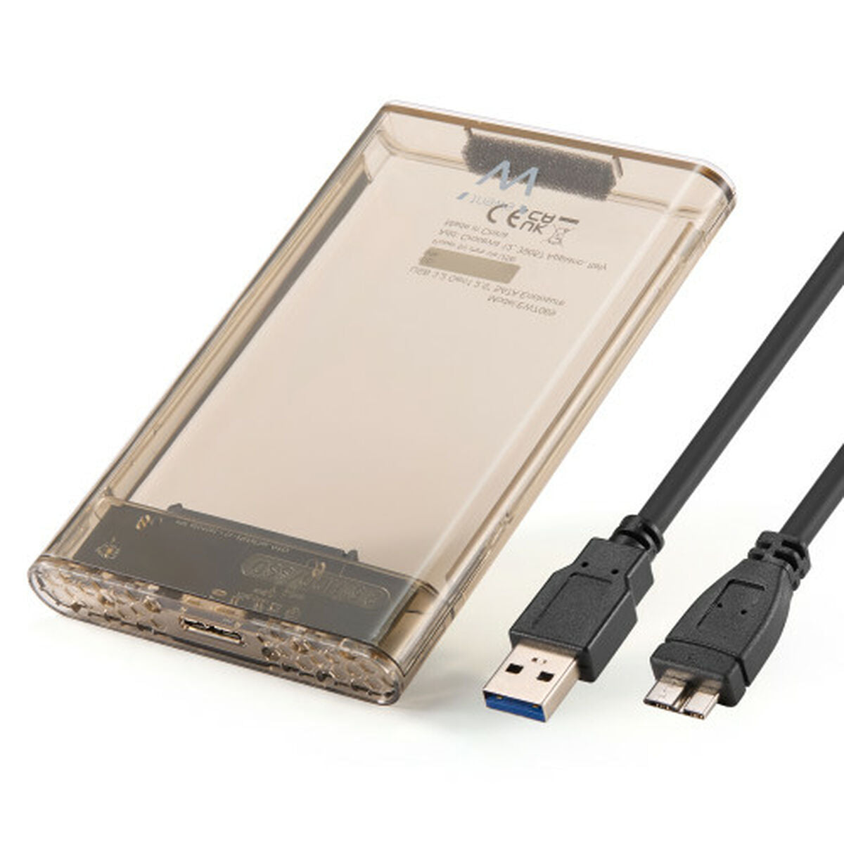 External Hard Drive Ewent EW7069 Transparent 2,5"