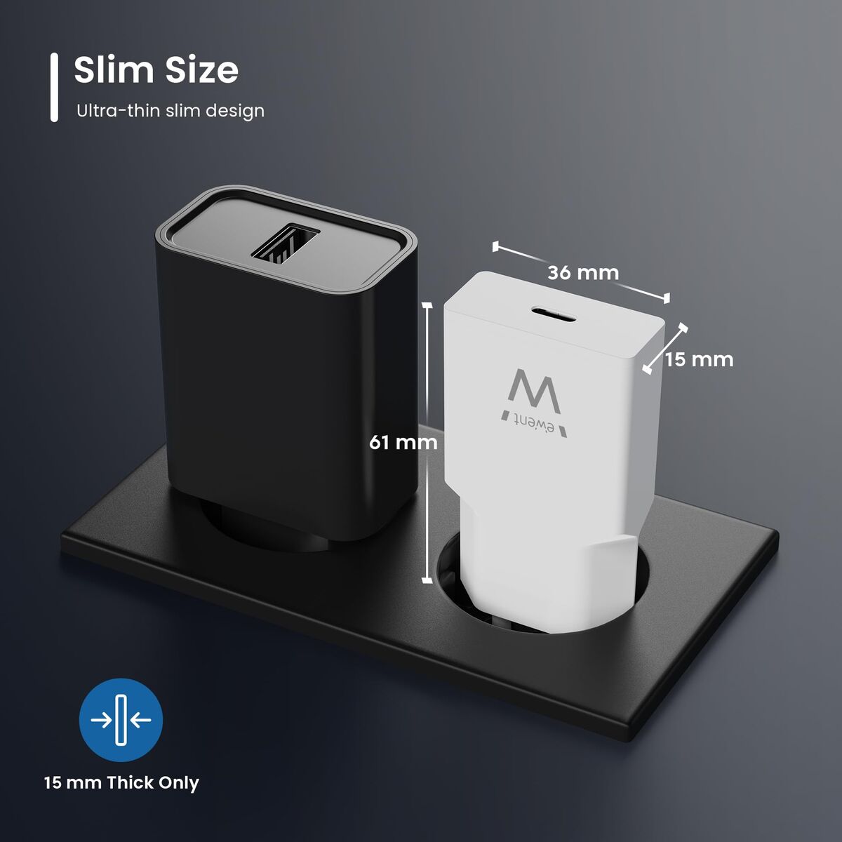 Wall Charger Ewent EW1310 White 20 W