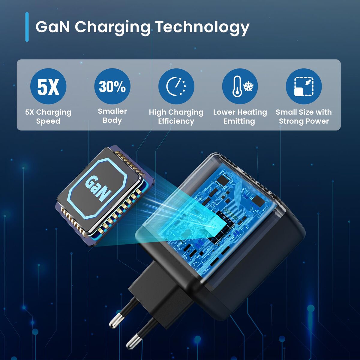 Wall Charger Ewent EW1331 Black 65 W