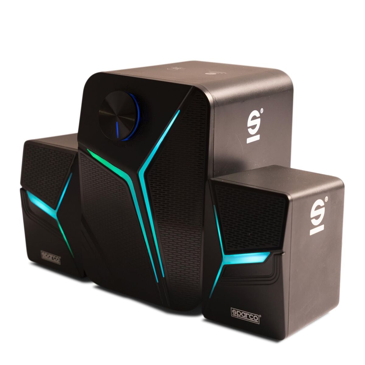 PC Speakers Sparco SPSPEAKERSPRO Black