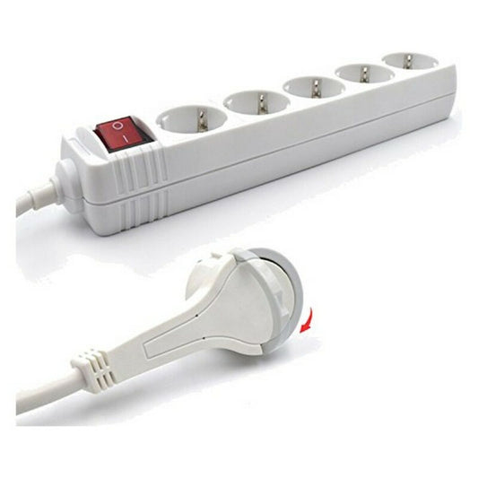 Power Socket - 5 sockets with Switch Ewent EW3955 1,5 m (1,5 m)