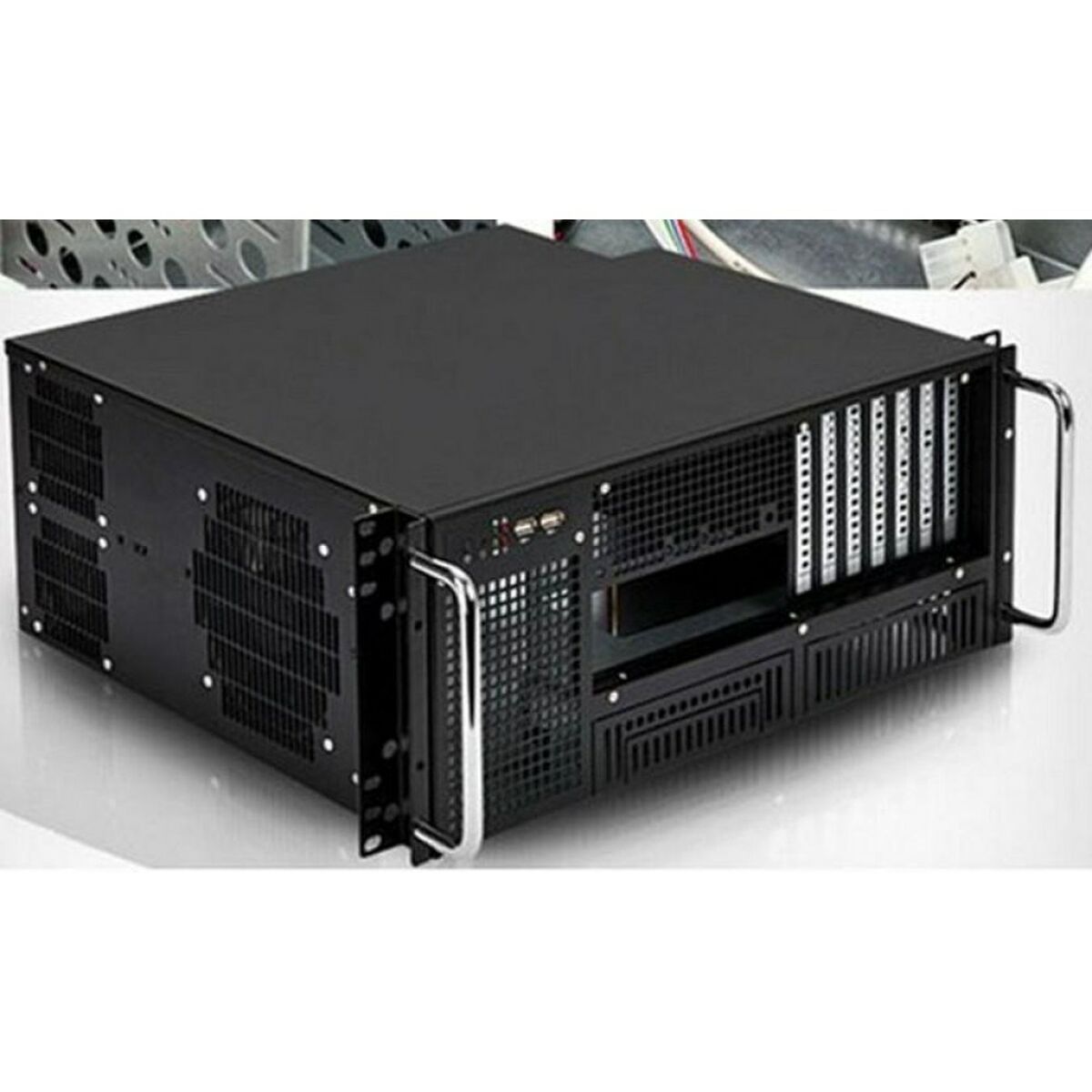 ATX Semi-tower Box Techly 307377 Black