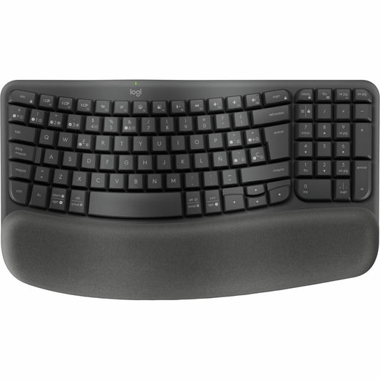 Keyboard and Mouse Logitech Graphite Steel Spanish Qwerty
