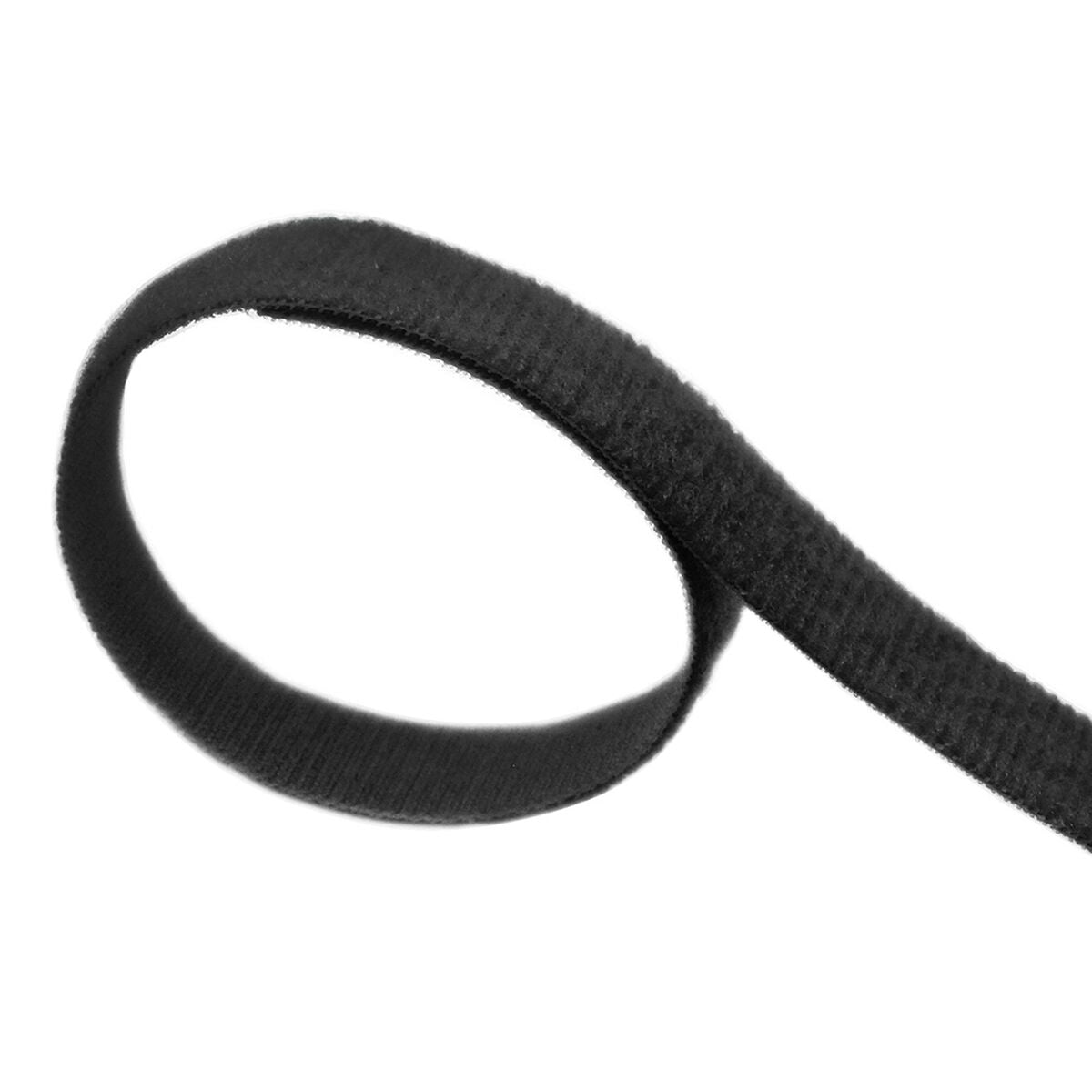 Cable holder Velcro one-wrap Black 20 mm x 25 m