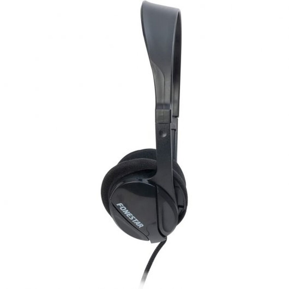 Headphones with Headband FONESTAR HOME-35 Black