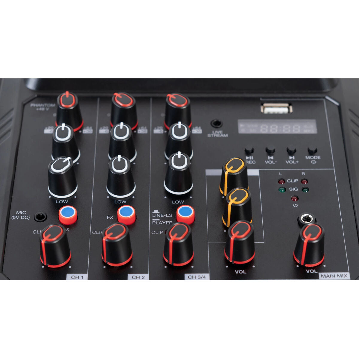 DJ table FONESTAR MIX-4LIVE